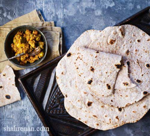 نان چپاتی هندی